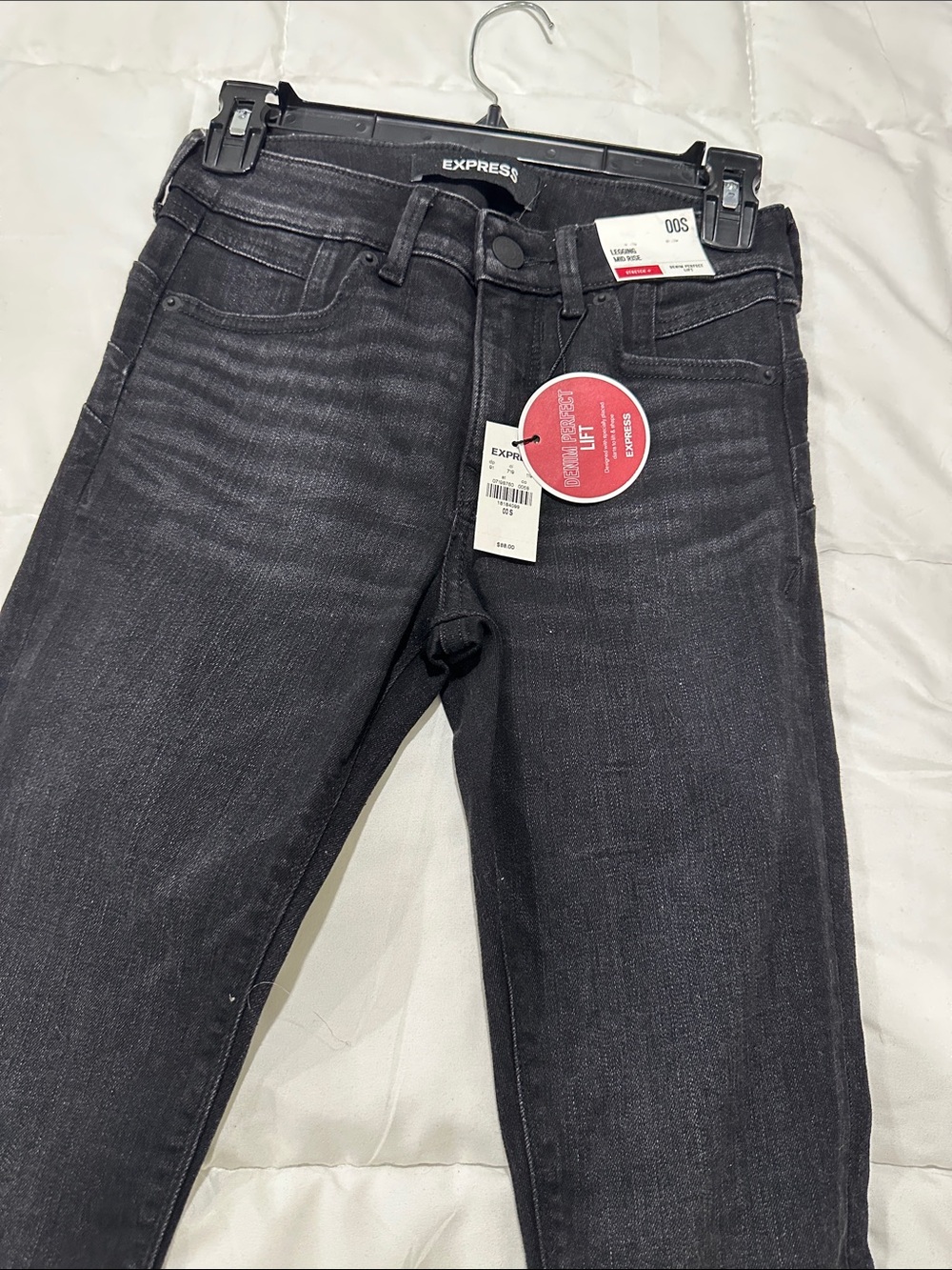 Express Men’s Black Skinny Lift Jeans